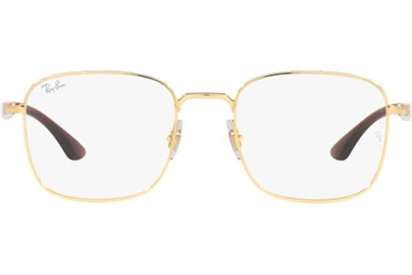 Brýle Ray-Ban RX6469 2500 Squared Zlaté