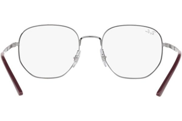 Brýle Ray-Ban RX3682V 2502 Squared Stříbrné