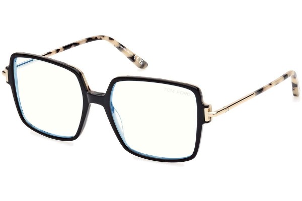 Brýle Tom Ford FT5915-B 005 Squared Černé