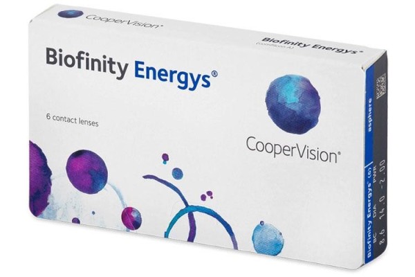 Kontaktní čočky Měsíční Biofinity Energys (6 čoček)