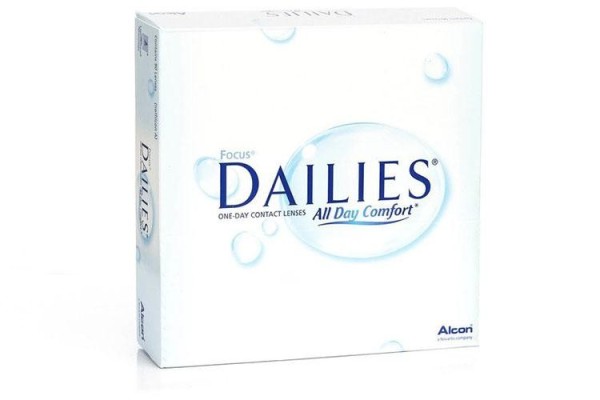 Kontaktní čočky Denní Focus Dailies All Day Comfort (90 čoček)