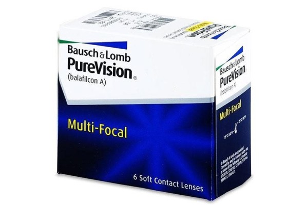 Kontaktní čočky Měsíční PureVision Multi-Focal (6 čoček)