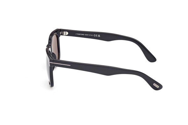 Sluneční brýle Tom Ford FT1099-N 01D Polarized Squared Černé