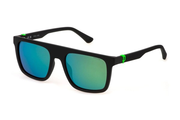 Sluneční brýle Police Beyond Lite 2 SPLF61 U28V Polarized Obdélníkové Černé