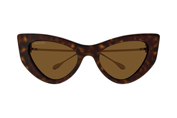 Sluneční brýle Gucci GG1565S 002 Cat Eye Havana