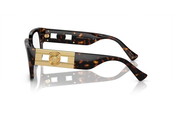 Brýle Versace VE3350 108 Squared Havana