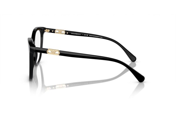 Brýle Emporio Armani EA3231 5017 Squared Černé