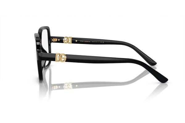 Brýle Dolce & Gabbana DG5105U 501 Squared Černé