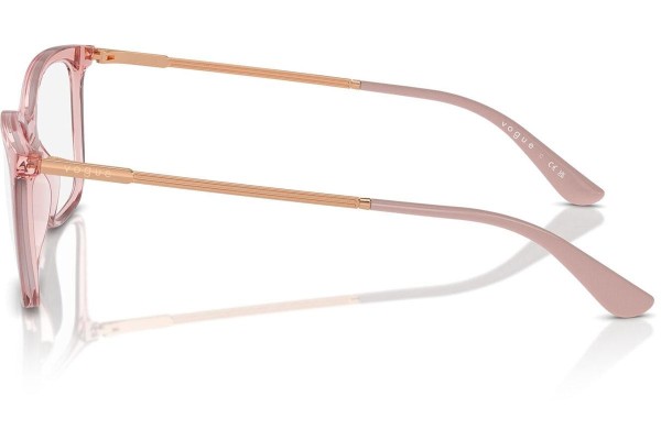 Brýle Vogue Eyewear VO5563 2939 Squared Růžové