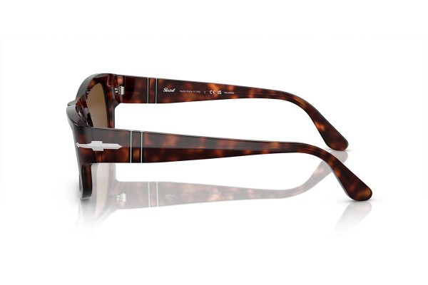 Sluneční brýle Persol PO3326S 24/57 Polarized Obdélníkové Havana