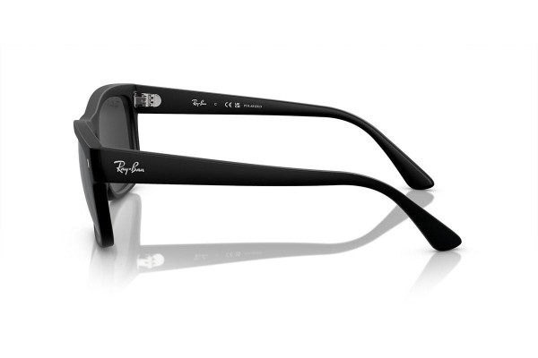 Sluneční brýle Ray-Ban RB4428 601S48 Polarized Squared Černé