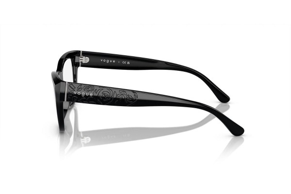 Brýle Vogue Eyewear VO5528 W44 Cat Eye Černé