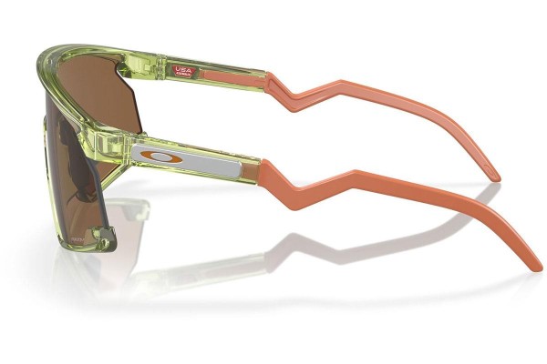 Sluneční brýle Oakley Bxtr OO9280 928011 Jednolité | Shield Zelené