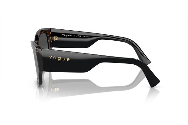 Sluneční brýle Vogue Eyewear VO5462S W656T3 Polarized Squared Havana