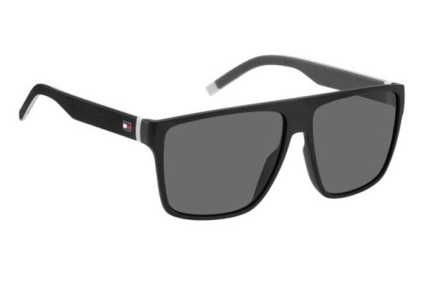 Sluneční brýle Tommy Hilfiger TH1717/S 08A/M9 Polarized Flat Top Černé