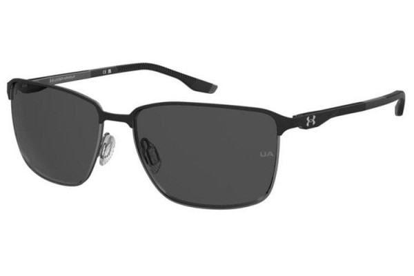 Sluneční brýle Under Armour UARETAINED/G RZZ/M9 Polarized Obdélníkové Černé