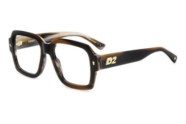 Brýle Dsquared2 D20148 EX4 Squared Hnědé