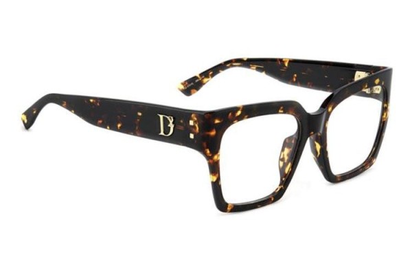 Brýle Dsquared2 D20151/G 086 Obdélníkové Havana