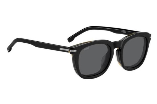 Brýle BOSS BOSS1725/G/CS QF6/M9 Polarized Obdélníkové Černé