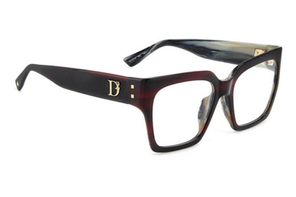 Brýle Dsquared2 D20151/G K4G Obdélníkové Červené