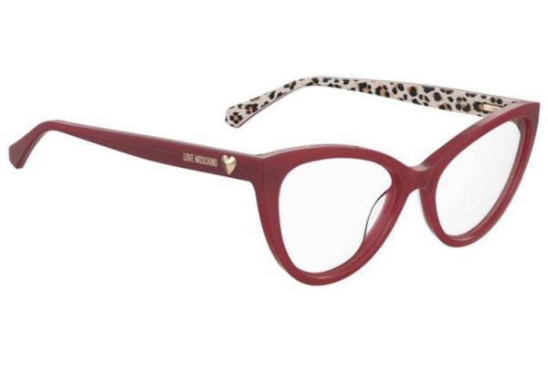 Brýle Love Moschino MOL631 WGX Cat Eye Červené