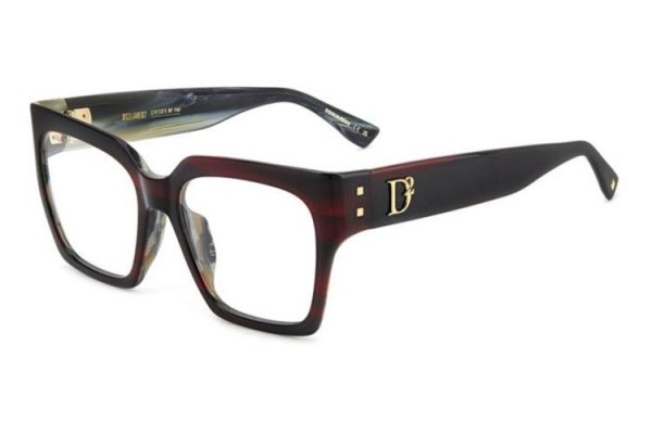 Brýle Dsquared2 D20151/G K4G Obdélníkové Červené