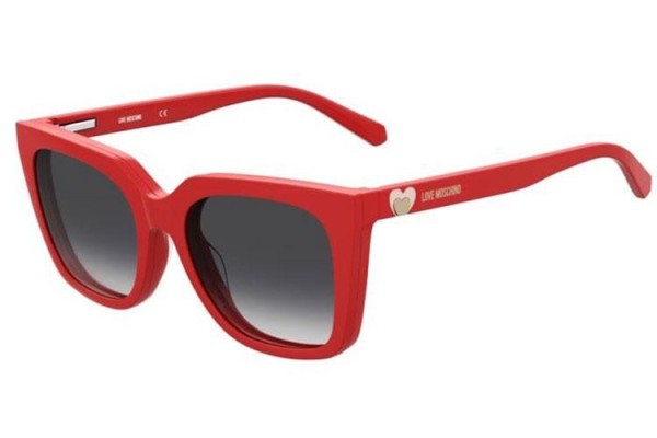 Brýle Love Moschino MOL055/CS C9A/9O Squared Červené