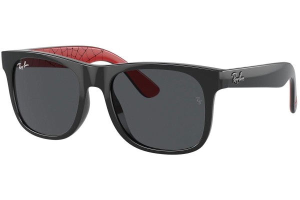 Sluneční brýle Ray-Ban Junior Junior Justin Marvel Collection RJ9069S 716687 Squared Černé