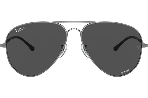 Sluneční brýle Ray-Ban RB3825 004/K8 Polarized Pilot Šedé