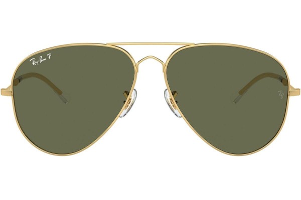 Sluneční brýle Ray-Ban RB3825 001/58 Polarized Pilot Zlaté