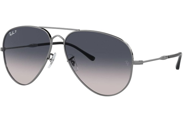 Sluneční brýle Ray-Ban RB3825 004/78 Polarized Pilot Šedé