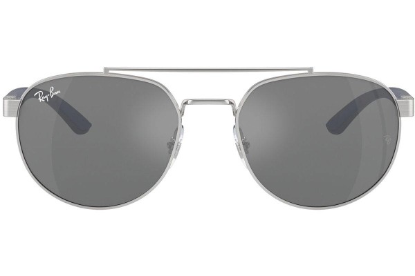 Sluneční brýle Ray-Ban RB3736 003/6G Obdélníkové Stříbrné