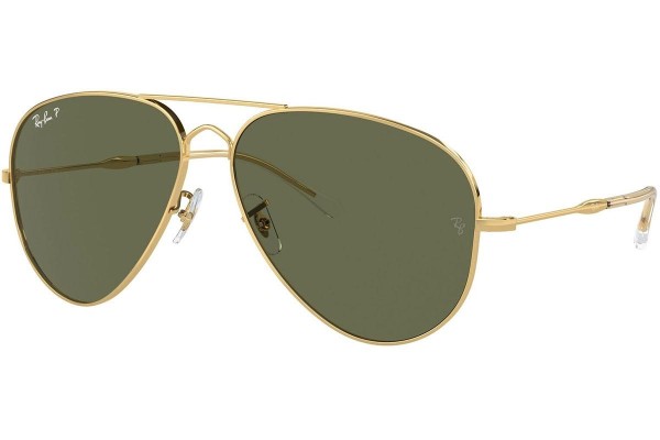 Sluneční brýle Ray-Ban RB3825 001/58 Polarized Pilot Zlaté