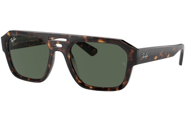 Sluneční brýle Ray-Ban Corrigan RB4397 135971 Flat Top Havana