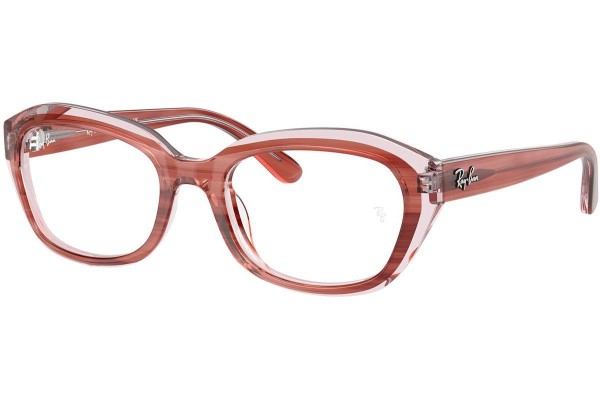 Brýle Ray-Ban Junior RY1636 3988 Obdélníkové Růžové