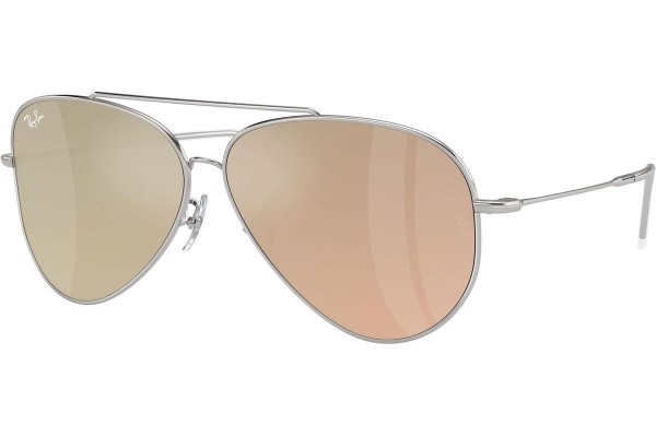 Sluneční brýle Ray-Ban Aviator Reverse RBR0101S 003/2O Pilot Stříbrné