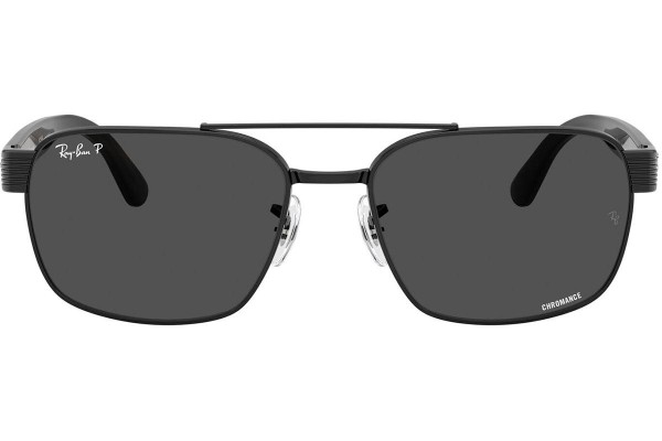 Sluneční brýle Ray-Ban RB3751CH 002/K8 Polarized Squared Černé