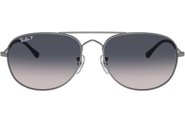 Sluneční brýle Ray-Ban RB3735 004/78 Polarized Pilot Šedé