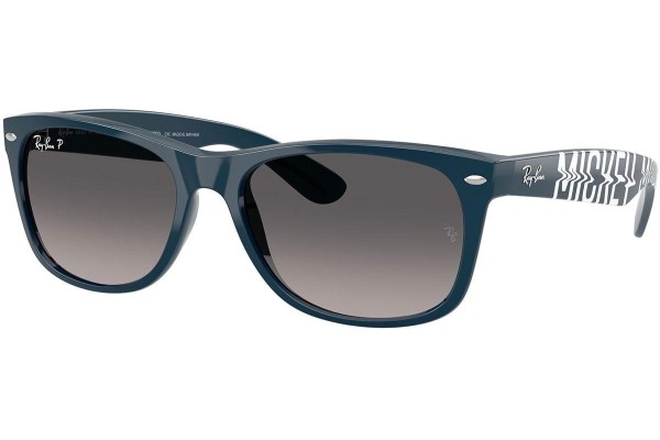 Sluneční brýle Ray-Ban New Wayfarer RB2132 6796M3 Polarized Squared Modré