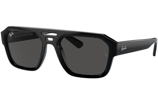 Sluneční brýle Ray-Ban Corrigan RB4397 667787 Flat Top Černé