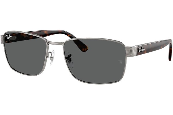 Sluneční brýle Ray-Ban RB3750 004/B1 Squared Šedé