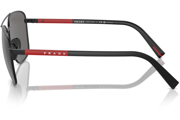 Sluneční brýle Prada Linea Rossa PS54ZS 1BO02G Polarized Oválné Černé