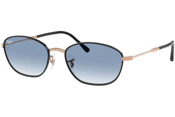 Sluneční brýle Ray-Ban RB3749 92723F Obdélníkové Zlaté