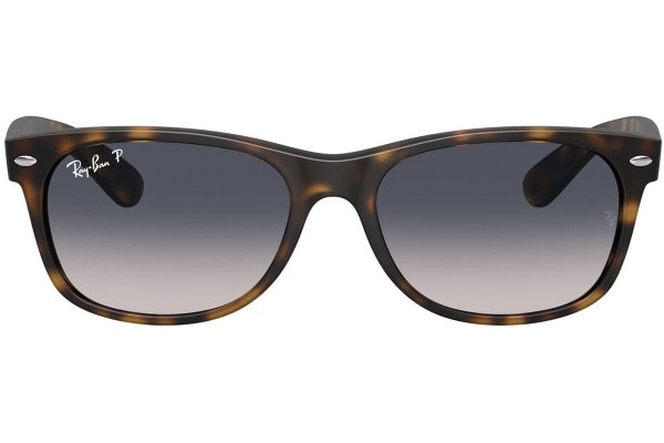 Sluneční brýle Ray-Ban New Wayfarer RB2132 865/78 Polarized Squared Havana