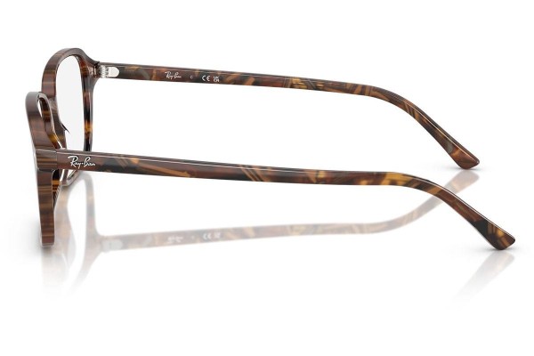 Brýle Ray-Ban RX5431 8395 Squared Hnědé