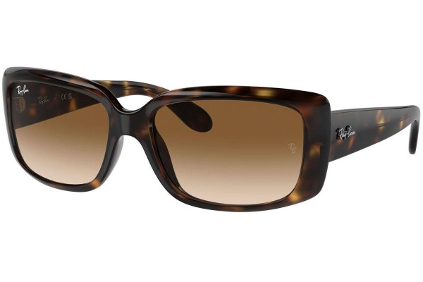 Sluneční brýle Ray-Ban RB4389 710/51 Obdélníkové Havana