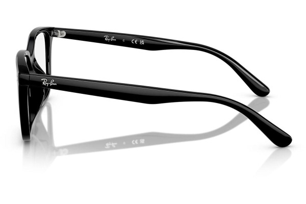 Brýle Ray-Ban RX7248D 2000 Squared Černé