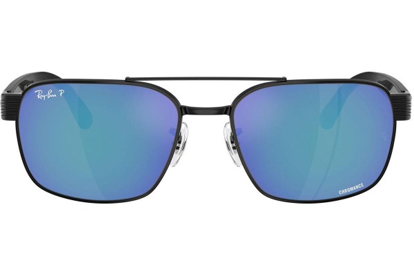 Sluneční brýle Ray-Ban RB3751CH 002/4L Polarized Squared Černé