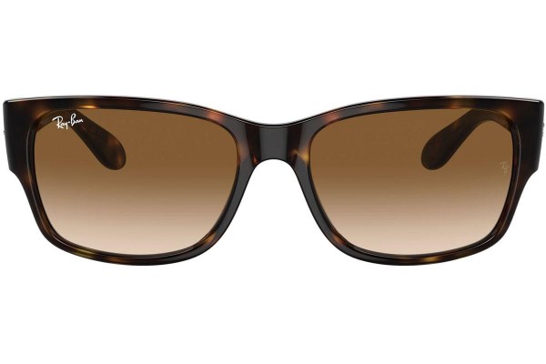 Sluneční brýle Ray-Ban RB4388 710/51 Obdélníkové Havana