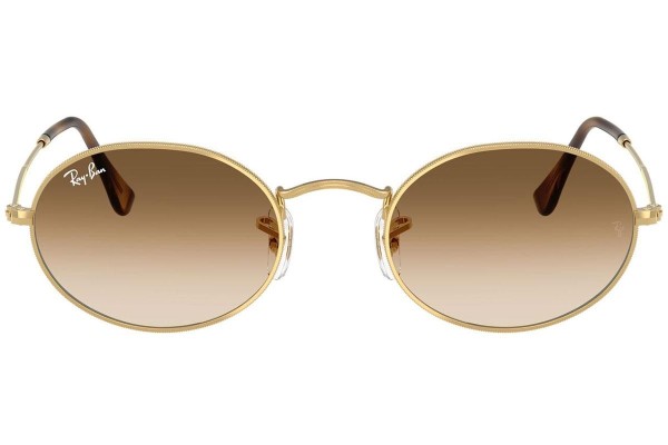 Sluneční brýle Ray-Ban Oval RB3547 001/51 Tiny Zlaté